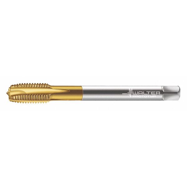 Spiral Point Tap, M16-2, Taper, Metric Coarse, 3 Flutes, TiN