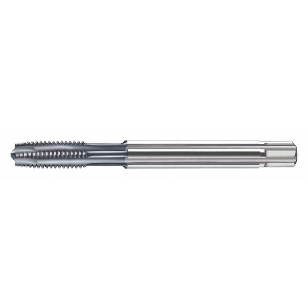 Spiral Point Tap, M8-1.25, Taper, Metric Coarse, 4 Flutes, TiCN