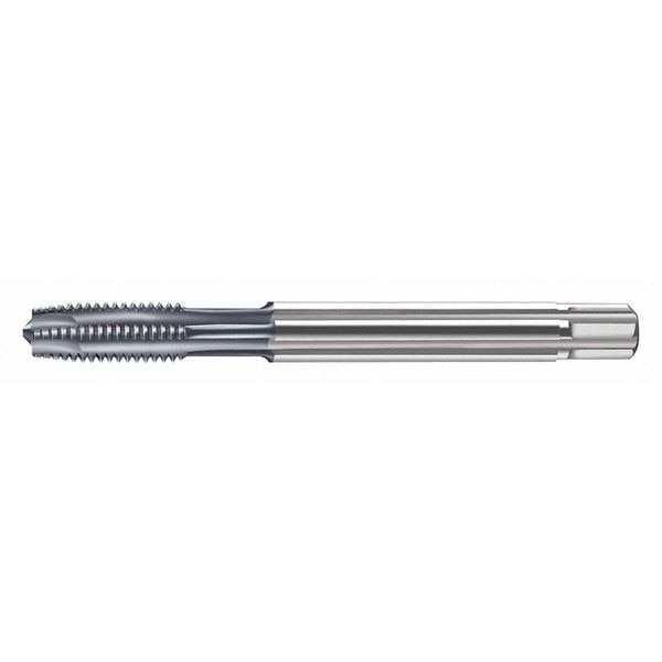 Spiral Point Tap, M8-1, Taper, Metric Fine, 4 Flutes, TiCN