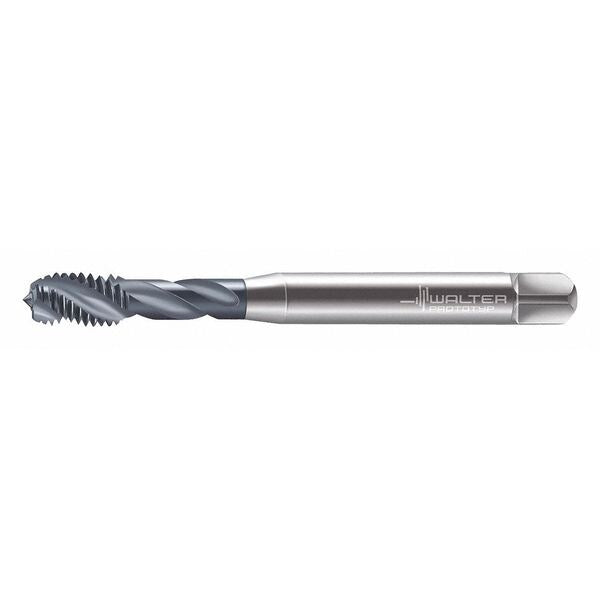 Spiral Flute Tap, M4-0.70, Plug, Metric Coarse, 3 Flutes, TiCN