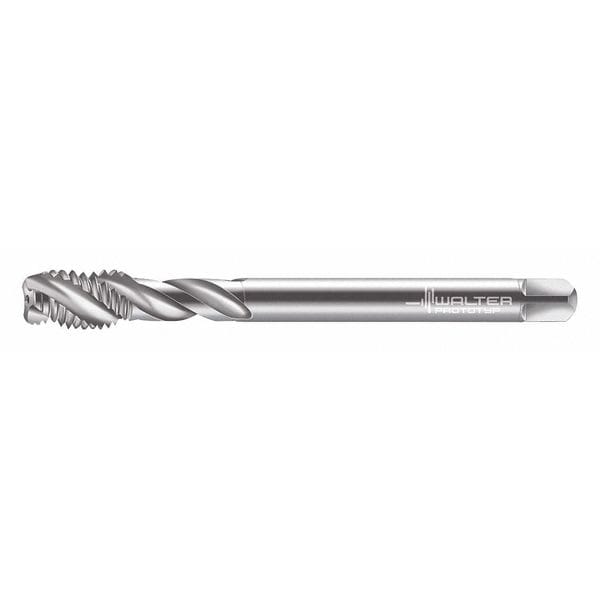 Spiral Flute Tap, M18-2.50, Plug, 4 Flutes, Metric Coarse