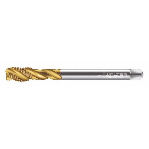 Spiral Flute Tap, M20-2.50, Plug, 4 Flutes, Metric Coarse