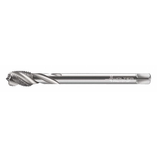 Spiral Flute Tap, M4-0.50, Plug, Metric Fine, 3 Flutes, Uncoated