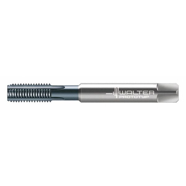 Straight Flute Hand Tap , M5-0.80 , Plug , 3 Flutes, Metric Coarse