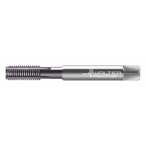 Straight Flute Hand Tap , M5-0.80 , Plug , 4 Flutes, Metric Coarse