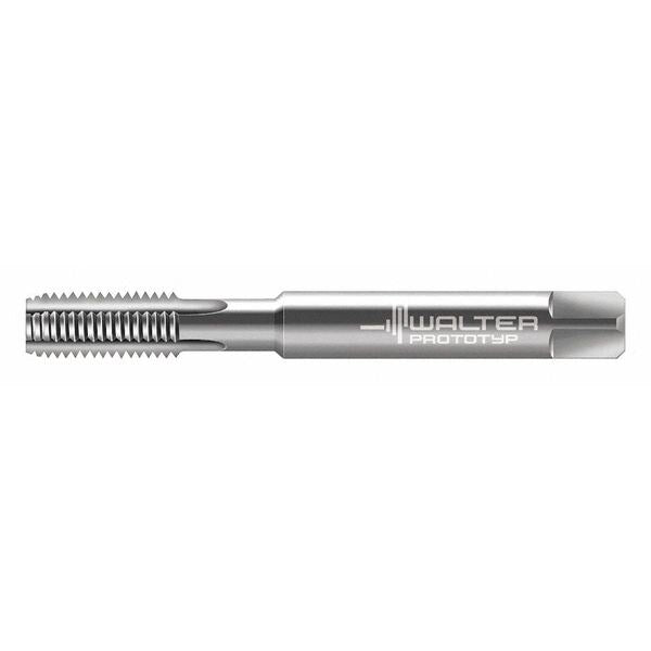 Straight Flute Hand Tap , M10-1.50 , Plug , 4 Flutes, Metric