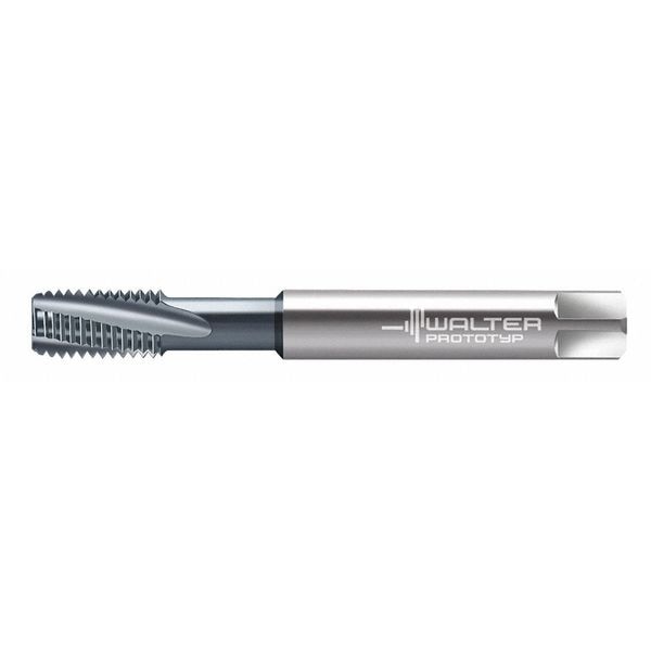 Spiral Flute Tap, M8-1.00, Plug, Metric Fine, 3 Flutes, TiCN