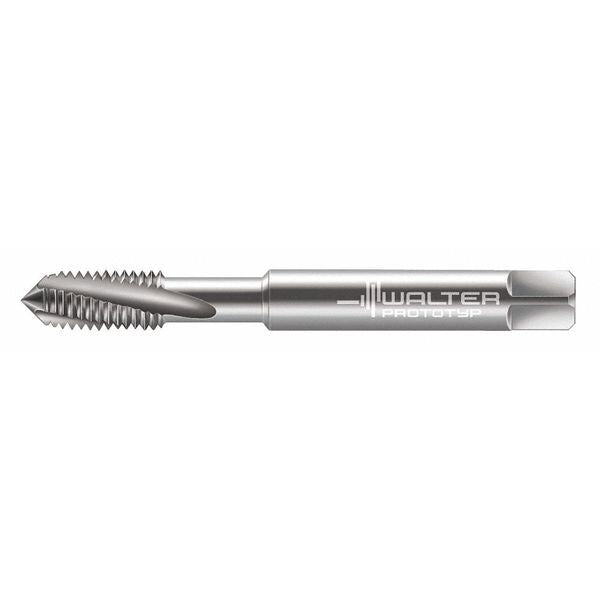 Spiral Flute Tap, M3-0.50, Plug, Metric Coarse, 3 Flutes, Uncoated