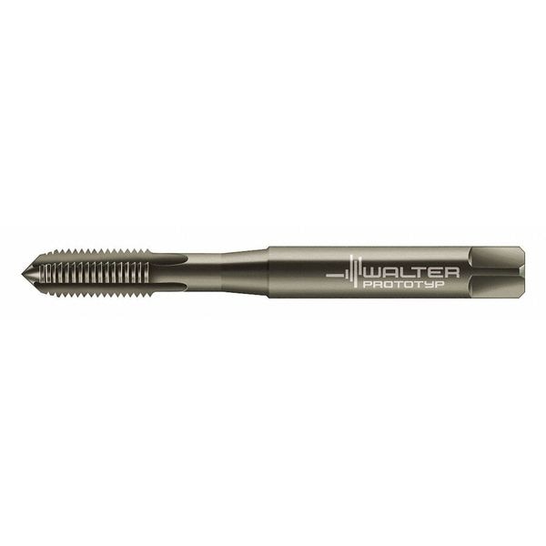 Straight Flute Hand Tap , #6-32 , Plug , 3 Flutes, UNC