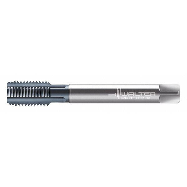 Straight Flute Hand Tap , M20-2.50 , Plug , 4 Flutes, Metric Coarse