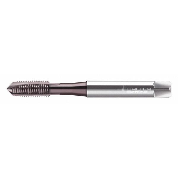 Spiral Point Tap, #10-32, Taper, UNF, 3 Flutes, Hard Lube