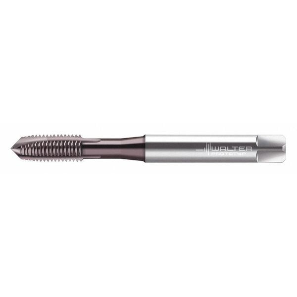 Spiral Point Tap, M5-0.8, Taper, Metric Coarse, 3 Flutes, Hard Lube