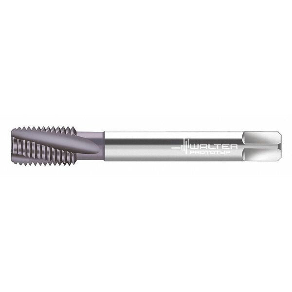 Spiral Flute Tap, M12-1.50, Plug, 4 Flutes, Metric Fine