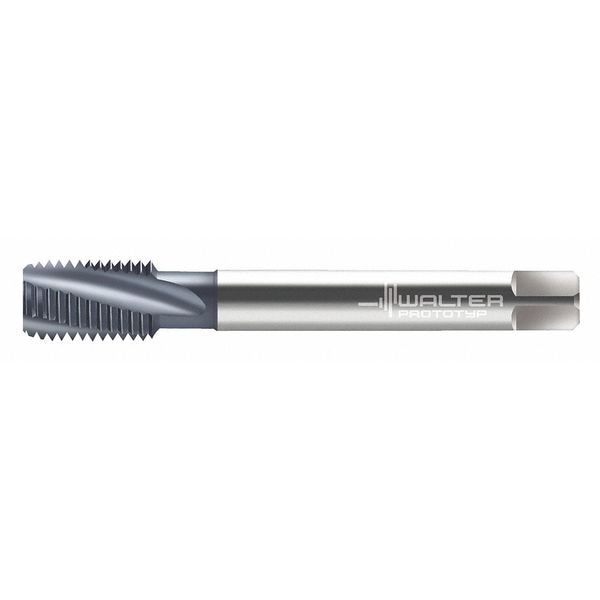 Spiral Flute Tap, M16-1.50, Plug, 4 Flutes, Metric Fine