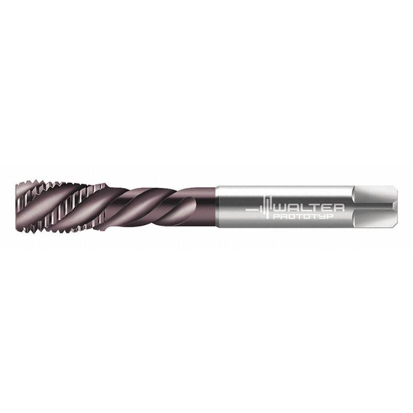 Spiral Flute Tap, M16-2.00, Plug, 4 Flutes, Metric Coarse