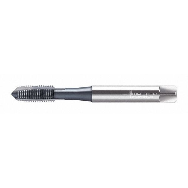 Spiral Point Tap, M4-0.7, Taper, Metric Coarse, 3 Flutes, TiCN