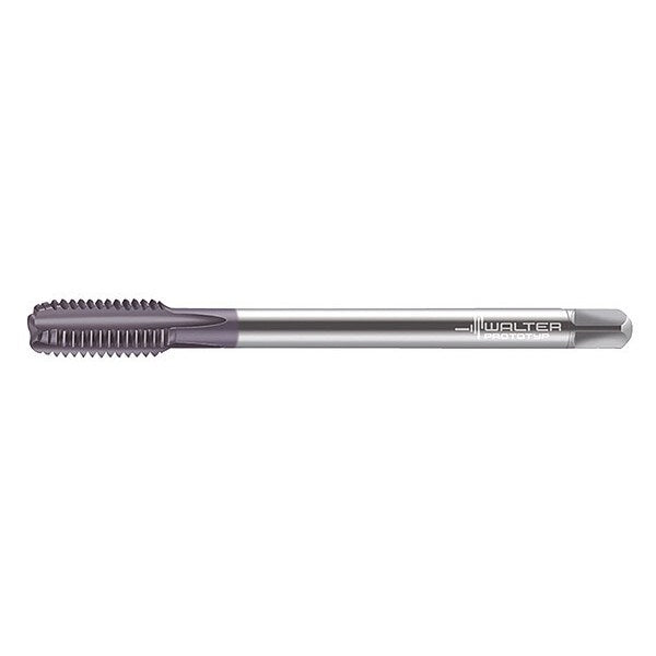 Straight Flute Hand Tap , M16-2.00 , Plug , 4 Flutes, Metric Coarse