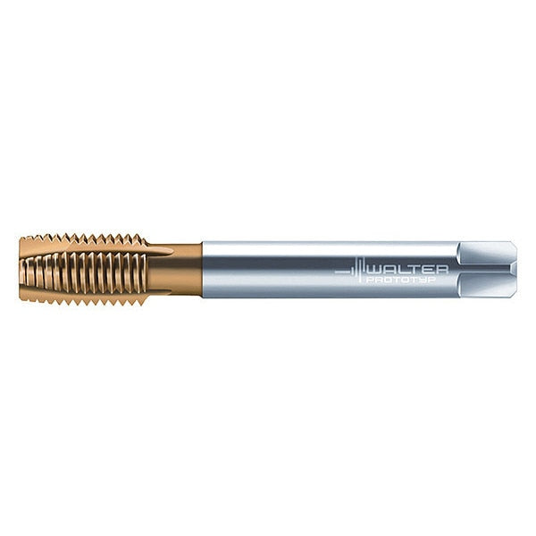 Spiral Point Tap, M20-2.5, Taper, Metric Coarse, 4 Flutes, TiN