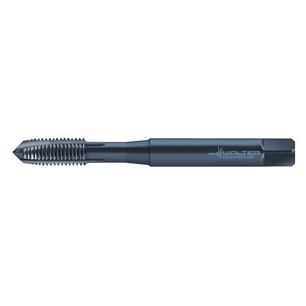 Spiral Point Tap, M3.5-0.6, Taper, Metric Coarse, 2 Flutes, Steam Oxide