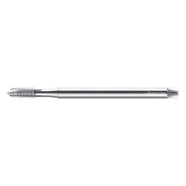 Spiral Point Tap, M5-0.8, Taper, Metric Coarse, 3 Flutes, Uncoated