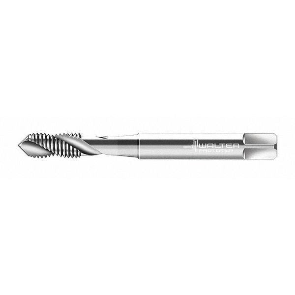 Spiral Flute Tap, M4-0.70, Plug, 2 Flutes, Metric Coarse