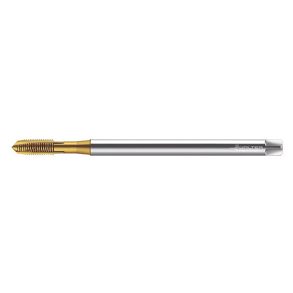 Spiral Point Tap, M4-0.7, Taper, Metric Coarse, 3 Flutes, TiN
