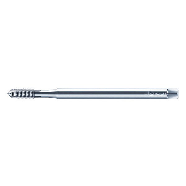 Spiral Point Tap, M5-0.8, Taper, Metric Coarse, 3 Flutes, Uncoated