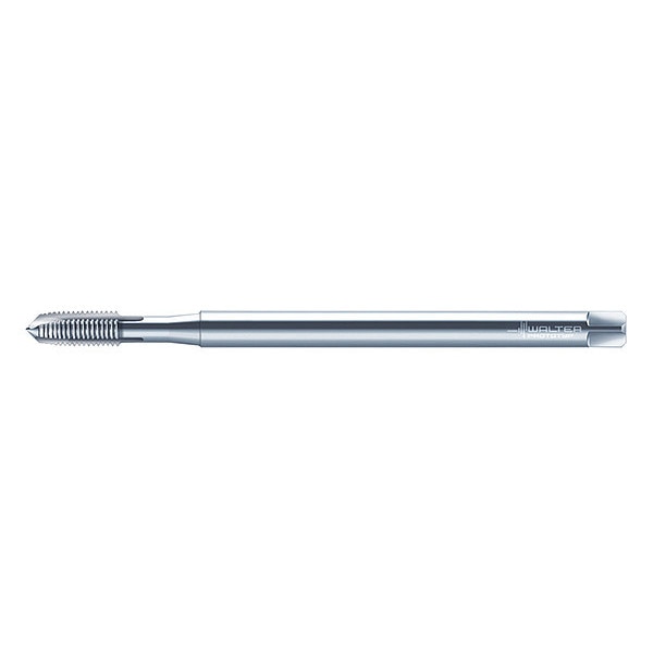 Spiral Point Tap, M3-0.5, Taper, Metric Coarse, 3 Flutes, Uncoated