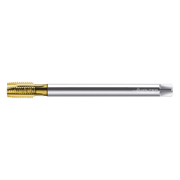 Spiral Point Tap, M12-1.75, Taper, Metric Coarse, 3 Flutes, TiN