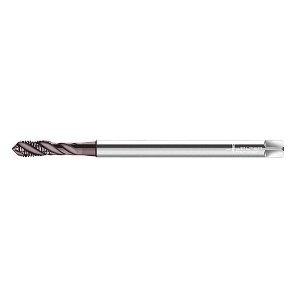 Spiral Flute Tap, M4-0.70, Plug, Metric Coarse, 3 Flutes, Hard Lube