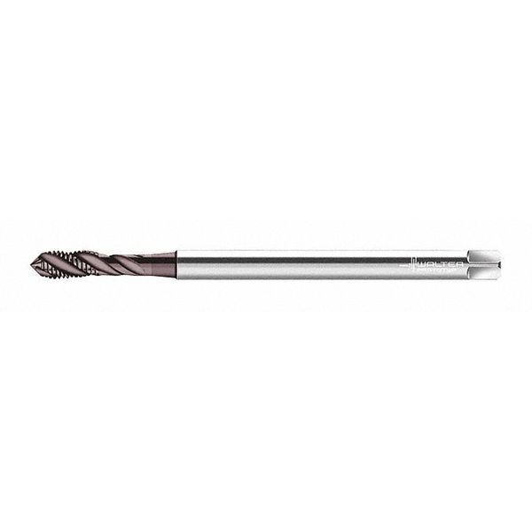 Spiral Flute Tap, M3-0.50, Plug, Metric Coarse, 3 Flutes, Uncoated