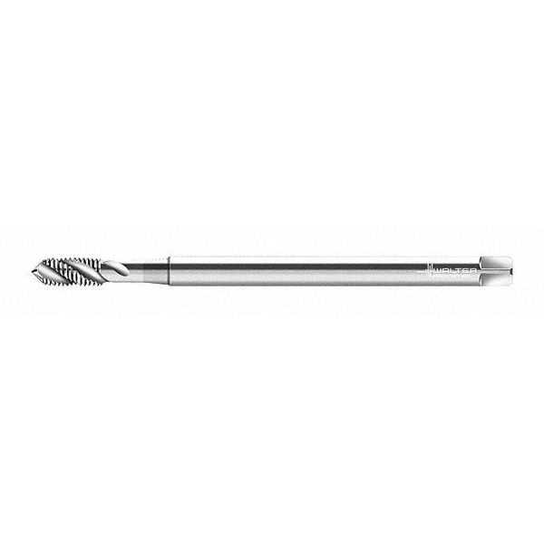 Spiral Flute Tap, M10-1.50, Plug, Metric, 3 Flutes, Uncoated