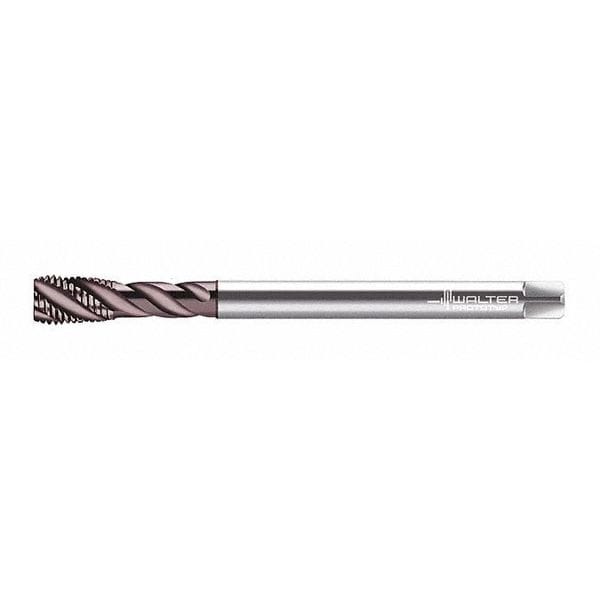 Spiral Flute Tap, M14-2.00, Plug, Metric Coarse, 3 Flutes, Uncoated