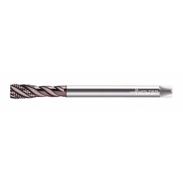 Spiral Flute Tap, M10-1.50, Plug, Metric, 3 Flutes, Uncoated