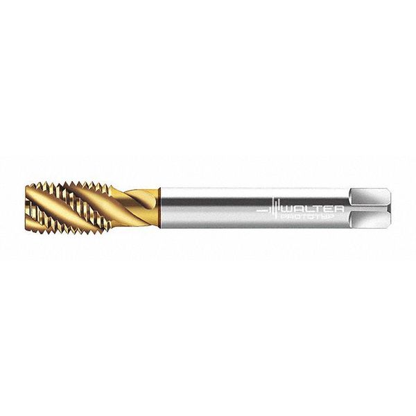 Spiral Flute Tap, M14-1.50, Plug, 4 Flutes, Metric Fine