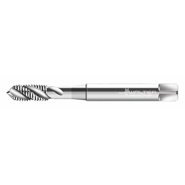 Spiral Flute Tap, M4-0.35, Plug, Metric Fine, 3 Flutes, Uncoated