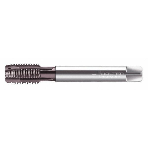 Spiral Point Tap, M14-1.5, Taper, Metric Fine, 4 Flutes, Hard Lube