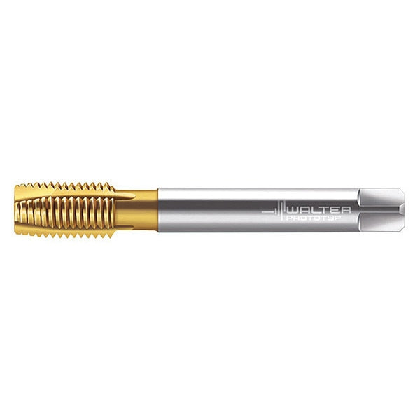 Spiral Point Tap, M24-3, Taper, Metric Coarse, 4 Flutes, TiN
