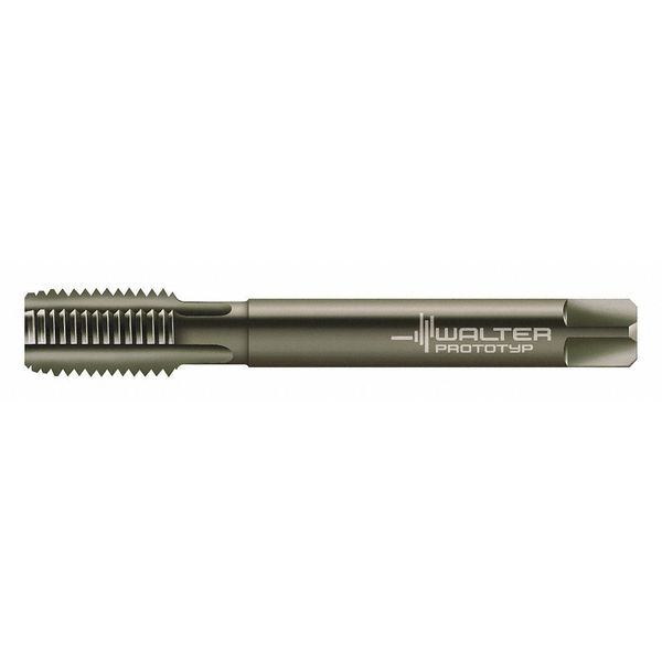 Straight Flute Hand Tap , M20-2.50 , Plug , 4 Flutes, Metric Coarse