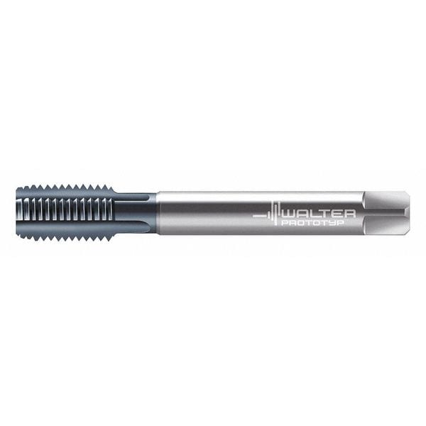 Straight Flute Hand Tap , M20-1.50 , Plug , 4 Flutes, Metric Fine