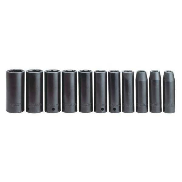 Impact Socket 12pc Set, 1/2in.