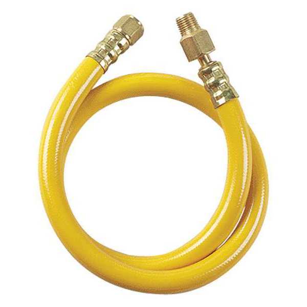 Whip Hose, Yellow, 2.5ft. 3/8in.