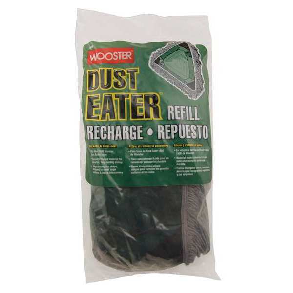 14-1/2 in L Dust Eater Refill, Gray