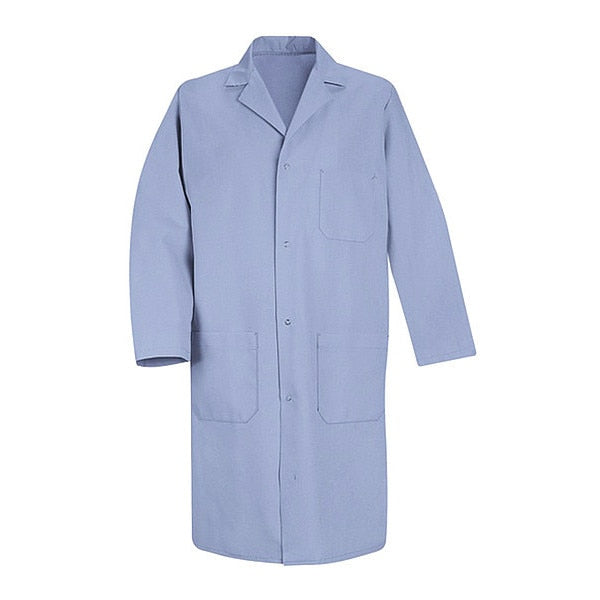 508Ltb Mens Lt. Blue Ls Lab Coat