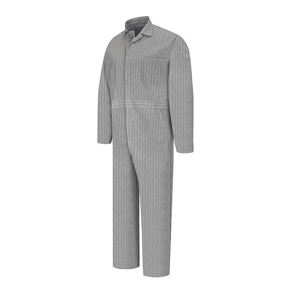 Herringbone Btn Front Coverall