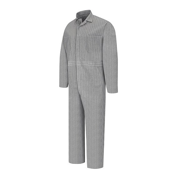 Herringbone Btn Front Coverall