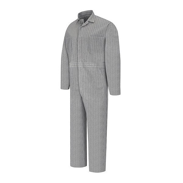Herringbone Btn Front Coverall
