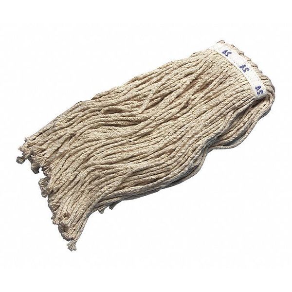 Large Narrow Mop, Cut-End, Natural, Yarn, PK12