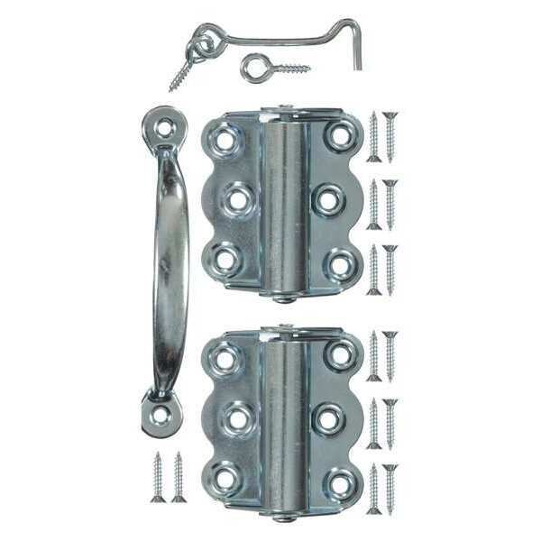 Screen Door Set, Zinc Plate