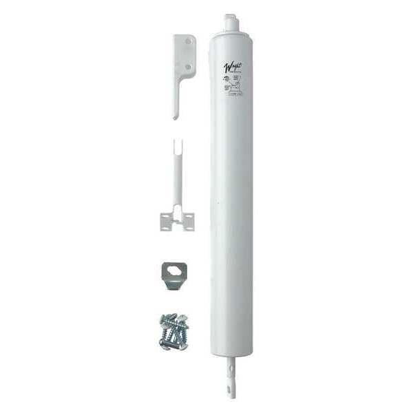 Pneumatic Closer, White, Heavy Duty